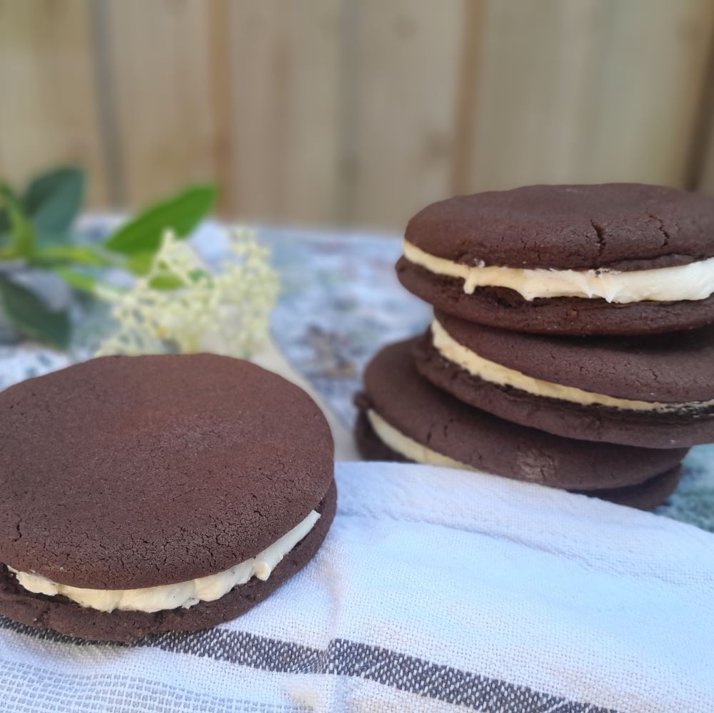 Large oreo style biscuits